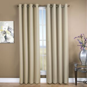 Open Box - Ricardo -  Ultimate Black Out Grommet Panel 56x72 Ivo Ivory